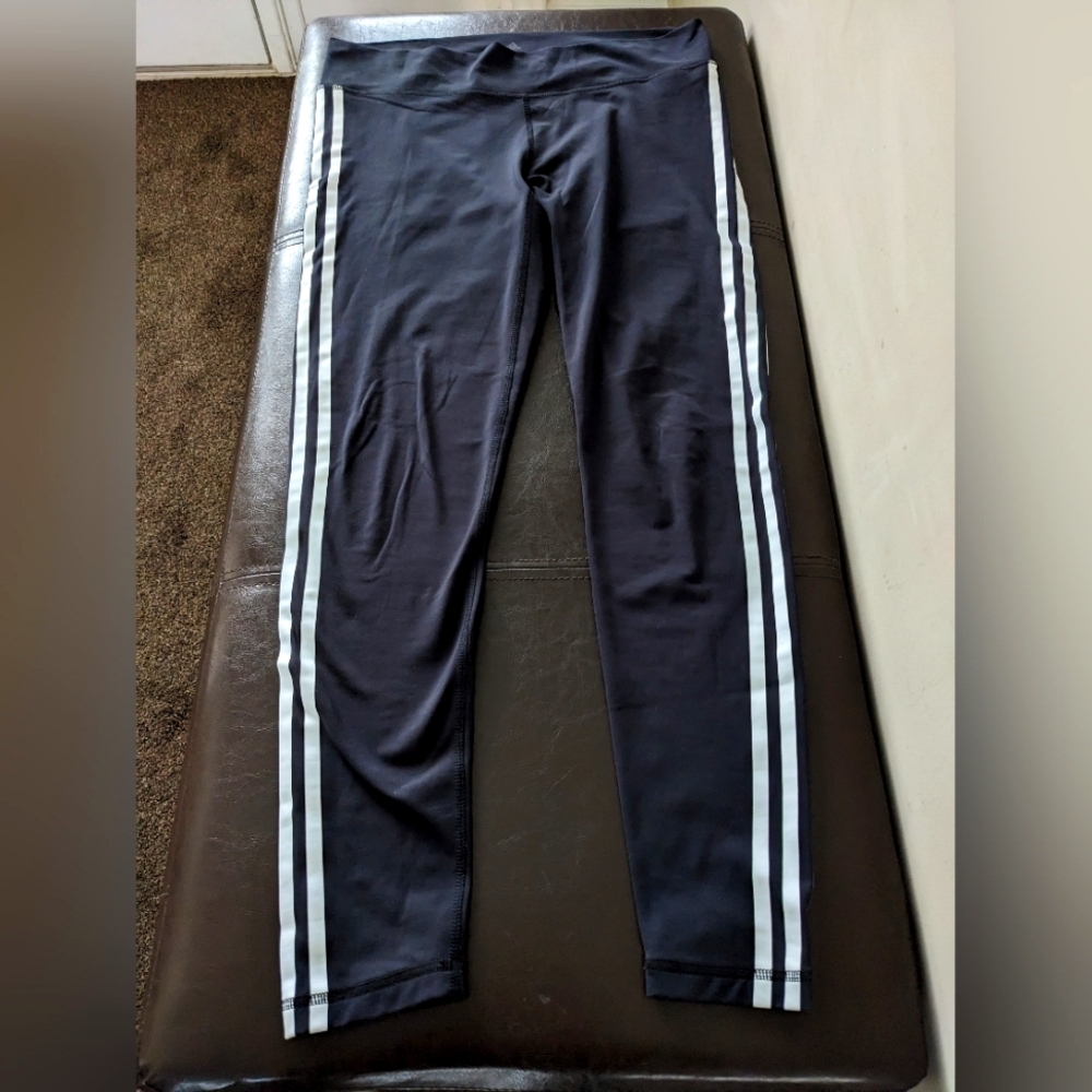 A D I D A S  Climalite Leggings, Size Large